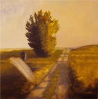 22"x22" oil on board, 2010 