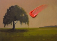 8"x12" oil, acrylic on canvas, 2010